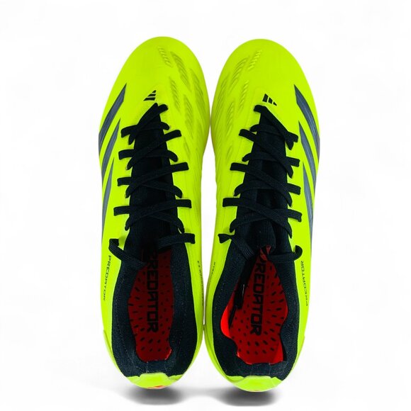 adidas Predator Pro FG Yellow Black Red Men\'s Soccer Cleats IG7776